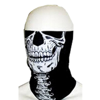 Muti-Function 12 in 1 Microfiber Tubular Skeleton Skull Jawbone Tube Neck Warmer Face Mask