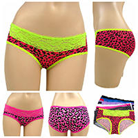 Guangzhou Bestway Underwear offer 0.27 USD sexy women panties with front transparent lace mix design nylon cheap panty for girls